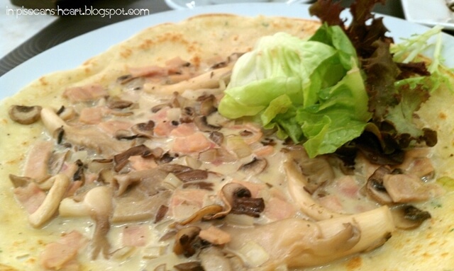 Mixed Mushrooms Beef Bacon Cream Sauce RM 15.50 | Food Review: Paddington House of Pancakes @ The Gardens, Mid Valley City Mixed Mushrooms, Beef Bacon & Cream Sauce (RM 15.50)