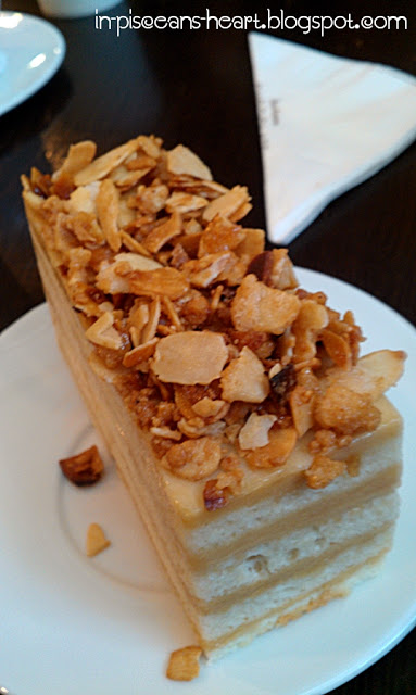 Almond Praline Pave Cake | Food Review: Theobroma Chocolate Lounge @ 1 Utama