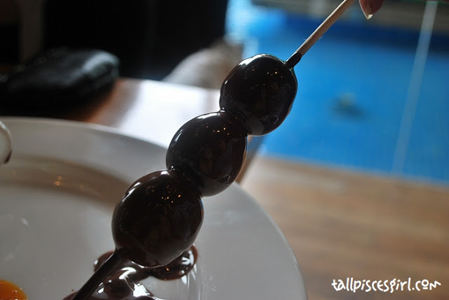 Chocolate coated Grape