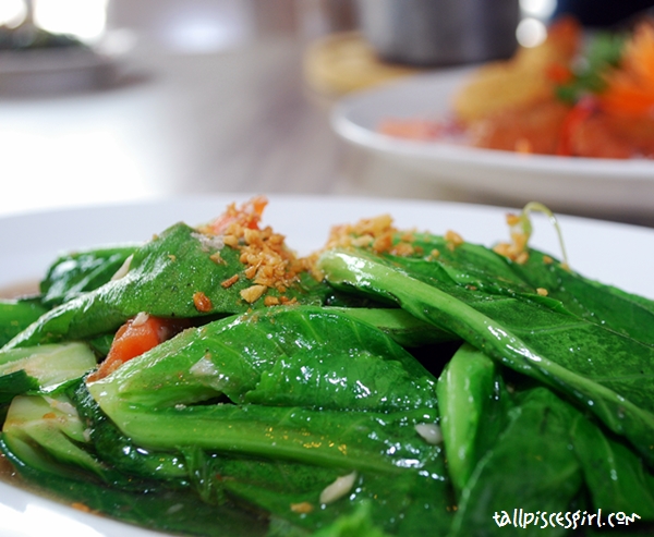 Thai Style Stir Fried Baby Kailan with Salted Fish (RM 12.50)