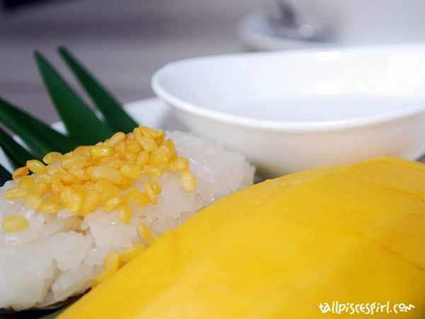 Mango Sticky Rice topped with Coconut Milk (RM 11.00)