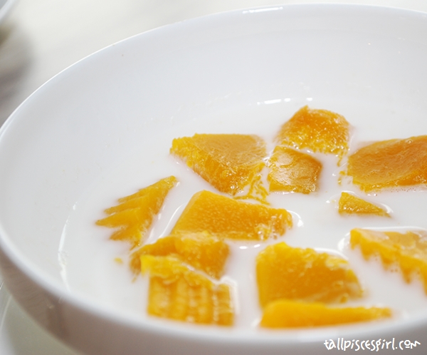 Sweet Pumpkin in Coconut Milk (RM 7.00)