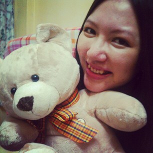 Hehe this is me and my own Ted :p
