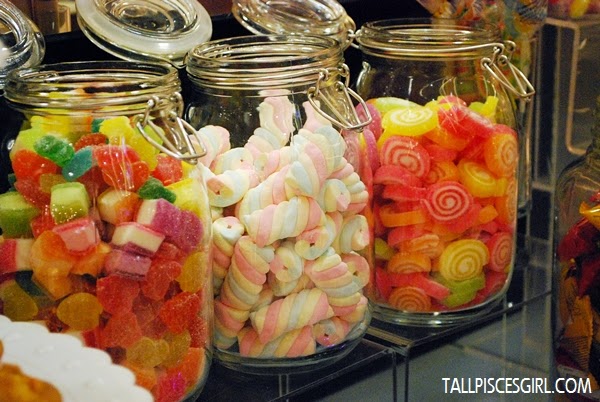 Candies and marshmellows