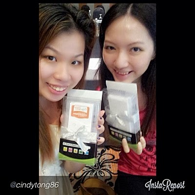 Won a power bank during quiz session! Thanks to Cindy Tong for the photo!