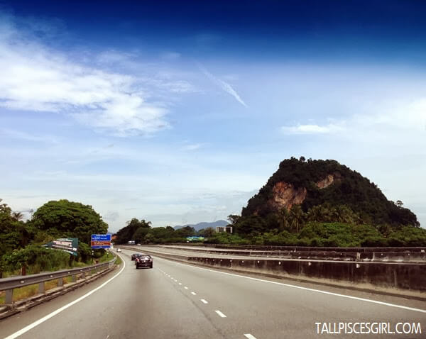 Beautiful nature on the way to Ipoh