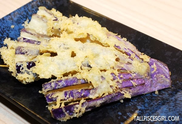 Nasu Tempura - Deep fried eggplant Nasu Tempura - Deep fried eggplant