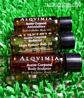 Alqvimia Body Sculptor Oil, Shape Reducer Body Oil and Anti Cellulite Body Oil
