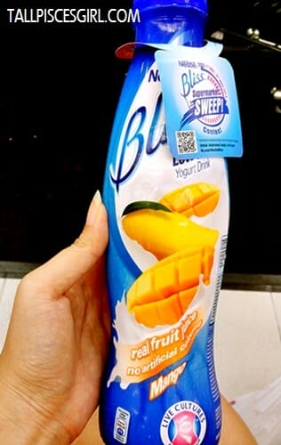Nestle Bliss Low Fat Yogurt Drink - Mango