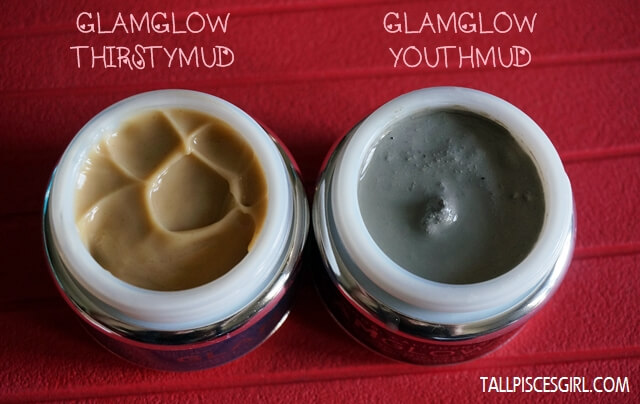 GLAMGLOW YouthMud vs. GLAMGLOW ThirstyMud texture