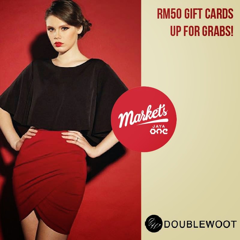 Markets 14 - RM 50 DoubleWoot Gift Cards up for grabs