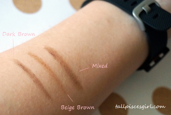 Swatches Dual Eyebrow Stick in 01 Natural Brown
