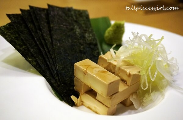 DSC05357 | IPPUDO @ Bangsar Shopping Centre - Tokushima Ramen IPPUDO - Marinated Cream Cheese with Crispy Seaweed