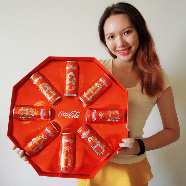 Limited edition Coca-Cola Chinese New Year 2016 collectors gift set