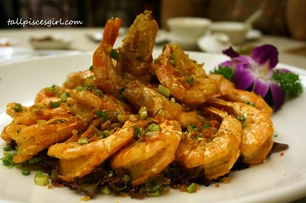 Zuan Yuan Chinese New Year Set 2016 - Wok Fried Tiger Prawns with Vietnamese Five Spiced Powder 