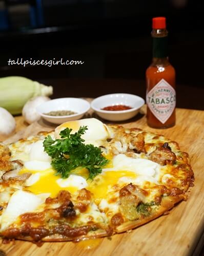 Dad’s Breakfast Pizza (Price: RM 28)