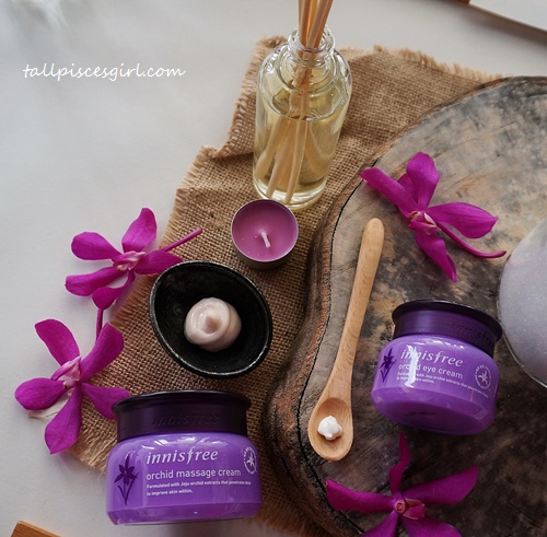 Orchid Massage Cream (80ml) | Price: RM 73 / Orchid Eye Cream (30ml) | Price: RM 101