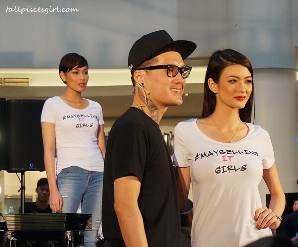 StevenSunny & Asia’s Next Top Model 4 finalist, Angie Tan (Singapore) for Make It Vivid look