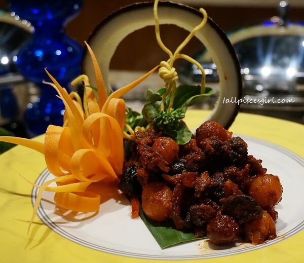Acar Buah as appetizer before Ramadan Buffet feast