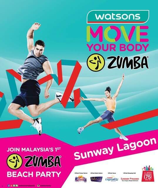 Watsons Move Your Body Zumba Beach Party @ Sunway Surf Beach | Watsons Move Your Body Zumba Beach Party Watsons Move Your Body Zumba Beach Party @ Sunway Surf Beach