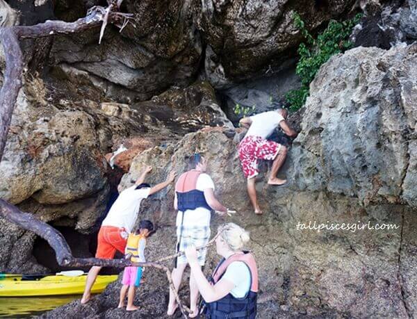 Exploring Sea Gypsies Cave @ Ao Thalane