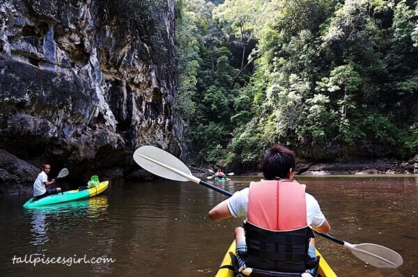 Paddle, paddle, faster!