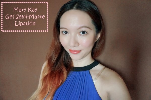 Charmaine X Always Apricot | Mary Kay Gel Semi-Matte Lipstick [Review]