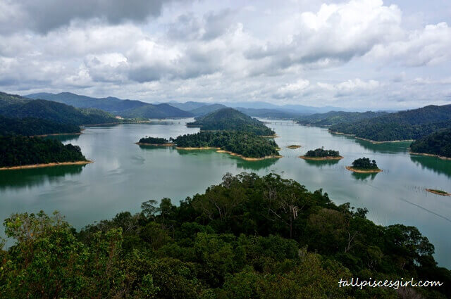 The grand view from Pulau Tali Kail lookout tower