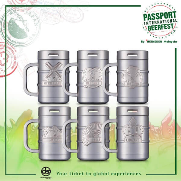 Passport International Beerfest Mugs