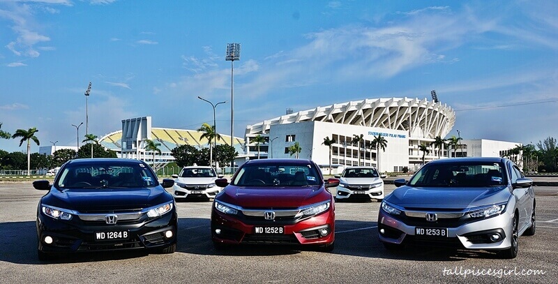 Our Honda Civic fleet. Which is your favorite?