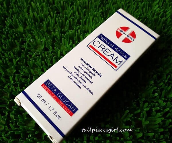 Beta Skin Natural Active Cream - Packaging