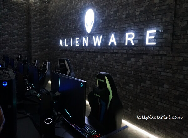 Alienware experiential room