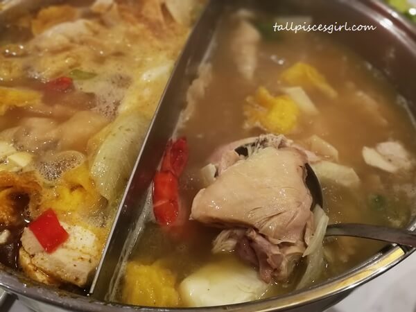 Hot Pot @ Renaissance KL - Herbal Chicken Broth