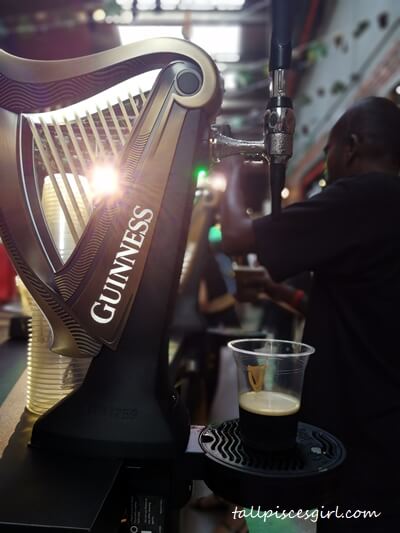 Fresh GUINNESS stout from the tap | GUINNESS St. Patrick's Festival 2019 Fresh GUINNESS stout from the tap