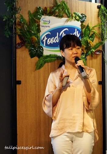 Karen Leong, Regional Account Director of Kantar Worldpanel Asia, providing insights into home consumption trends and food trends 2019 in Malaysia