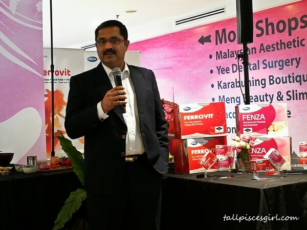 Mr Balaji Rajagopal General Manager of Mega Lifesciences Sdn Bhd Malaysia and Singapore | MEGA We Care BiO-LiFE IRON FEAST Day Raises Awareness on Iron Deficiency Anemia Mr Balaji Rajagopal, General Manager of Mega Lifesciences Sdn Bhd Malaysia and Singapore