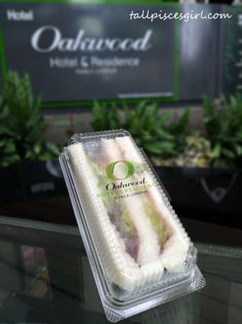 Sandwich from Oakwood Hotel KL ON THE GO | Durian ON-THE-GO @ Oakwood Hotel & Residence Kuala Lumpur Sandwich from Oakwood Hotel KL ON-THE-GO