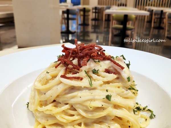 Spaghetti Carbonara @ Garden Grille Hilton Garden Inn Puchong | Hilton Garden Inn Puchong Staycation Experience Spaghetti Carbonara @ Garden Grille Hilton Garden Inn Puchong