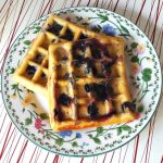 Washington Blueberries Wholewheat Waffles Recipe
