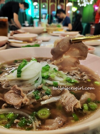 Australian Beef Pho Ribeye Slice | Nguyen's Vietnamese Restaurant @ 163 Retail Park, Mont Kiara Australian Beef Pho Ribeye Slice (Price: RM 26)