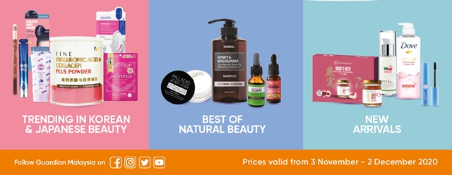 Featured brands | Guardian Global Beauty Sale Promotion Featured brands