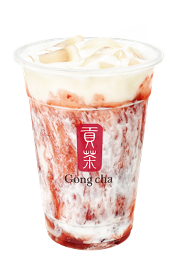 Gong Cha 12.12 Birthday Drink - Gong Cha Strawberry Marble
