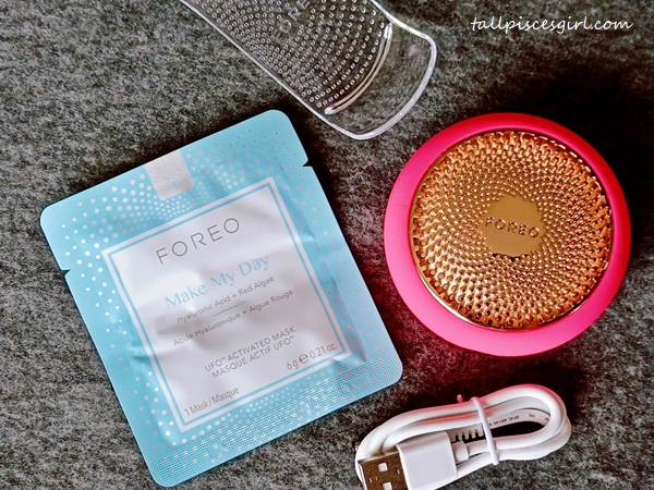 What UFO by FOREO Sweden Came With | Review of FOREO UFO and FOREO Advanced Mask Collection What UFO by FOREO Sweden Came With