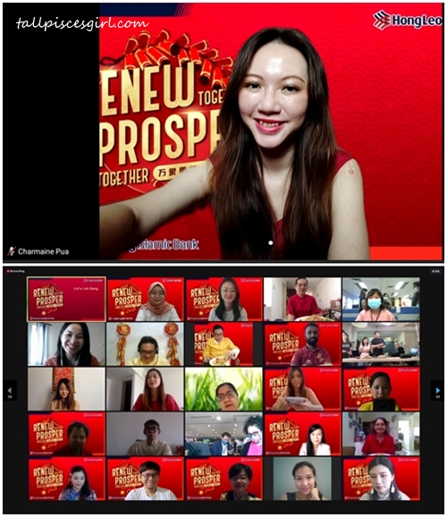 Virtual Lou Sang Zoom session with Hong Leong Bank and friends | Start Your Ox-picious Year with Hong Leong Bank Virtual Lou Sang Zoom session with Hong Leong Bank and friends