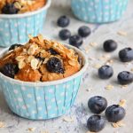 Oregon & Washington Blueberry Oatmeal Muffins