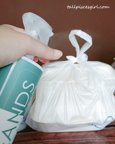 Disinfecting plastic bags from food delivery | Get 24 Hours Germ-free Protection with Cleands Disinfecting plastic bags from food delivery