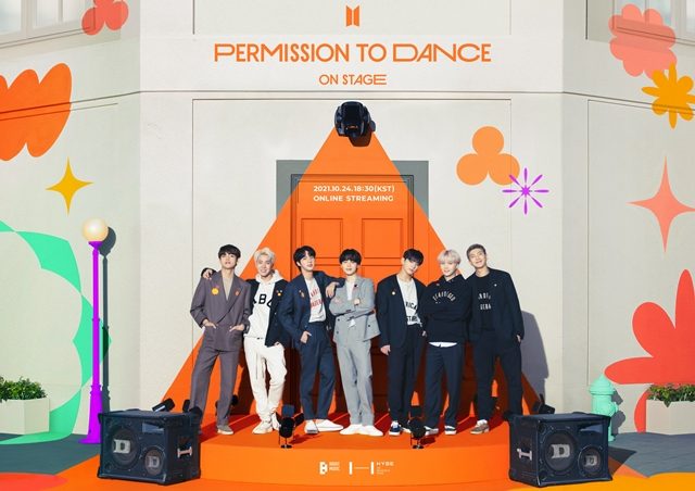 BTS Permission to Dance on Stage - LA Poster