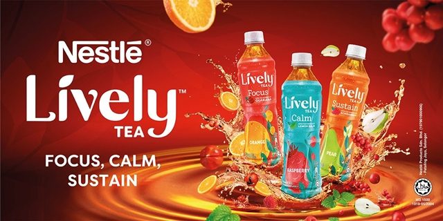 Nestle Lively Tea Banner
