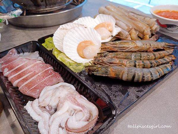 Thai-in Mookata Seafood BBQ Set
