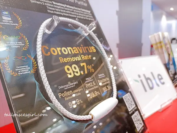 Ible Airvida Wearable Air Purifier | Next Trade Breakthrough with Taiwan Expo in Malaysia 2022 Ible Airvida Wearable Air Purifier